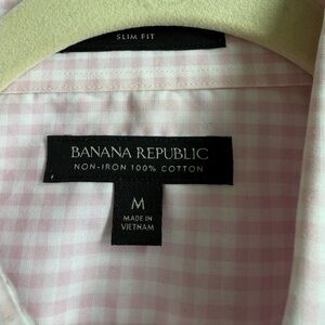Banana Republic Pink Dress Shirt